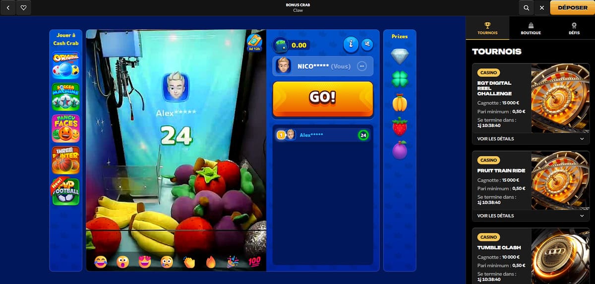 Spinsy games — Jeux Spinsy : machines à sous, jeux de table et casino en direct