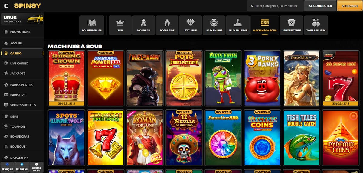 Spinsy games image 1